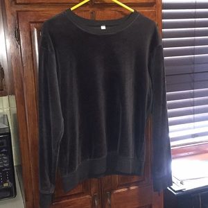 AMERICAN APPAREL VELOUR SWEATER
